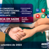 PRORROGADO: Congresso Multiprofissional em Saúde terá publicação de trabalhos científicos