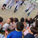 Odontologia realiza ação para crianças de escola municipal em Caruaru