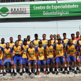 Equipe profissional do Caruaru City tem atendimento odontológico na Asces-Unita