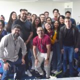 Onicio Leal realiza palestra para estudantes de Biomedicina